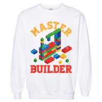 Master Builder Block Building Master Brick Builder Garment-Dyed Sweatshirt