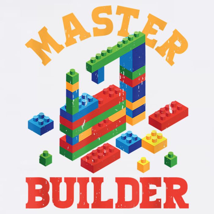 Master Builder Block Building Master Brick Builder Garment-Dyed Sweatshirt