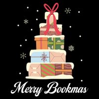 Merry Bookmas Books Pine Tree Funny Reading Lover Christmas Gift Impact Tech Backpack