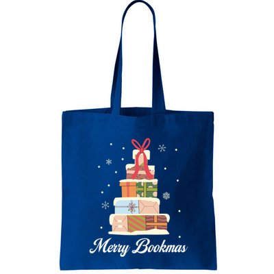 Merry Bookmas Books Pine Tree Funny Reading Lover Christmas Gift Bag