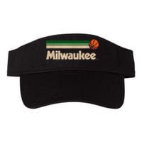 Mil.wau.kee Basketball B-Ball City Wisconsin Retro Mil.wau.kee Valucap Bio-Washed Visor