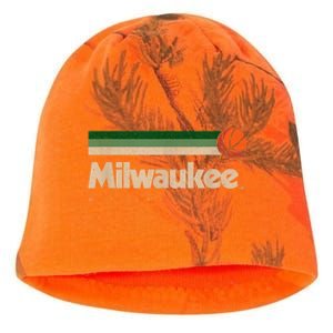 Mil.wau.kee Basketball B-Ball City Wisconsin Retro Mil.wau.kee Kati - Camo Knit Beanie