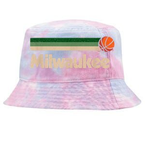 Mil.wau.kee Basketball B-Ball City Wisconsin Retro Mil.wau.kee Tie-Dyed Bucket Hat