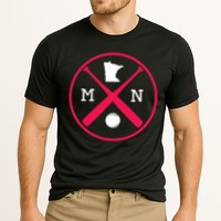 Minnesota Baseball Bats Team Cooling Performance Crew T-Shirt