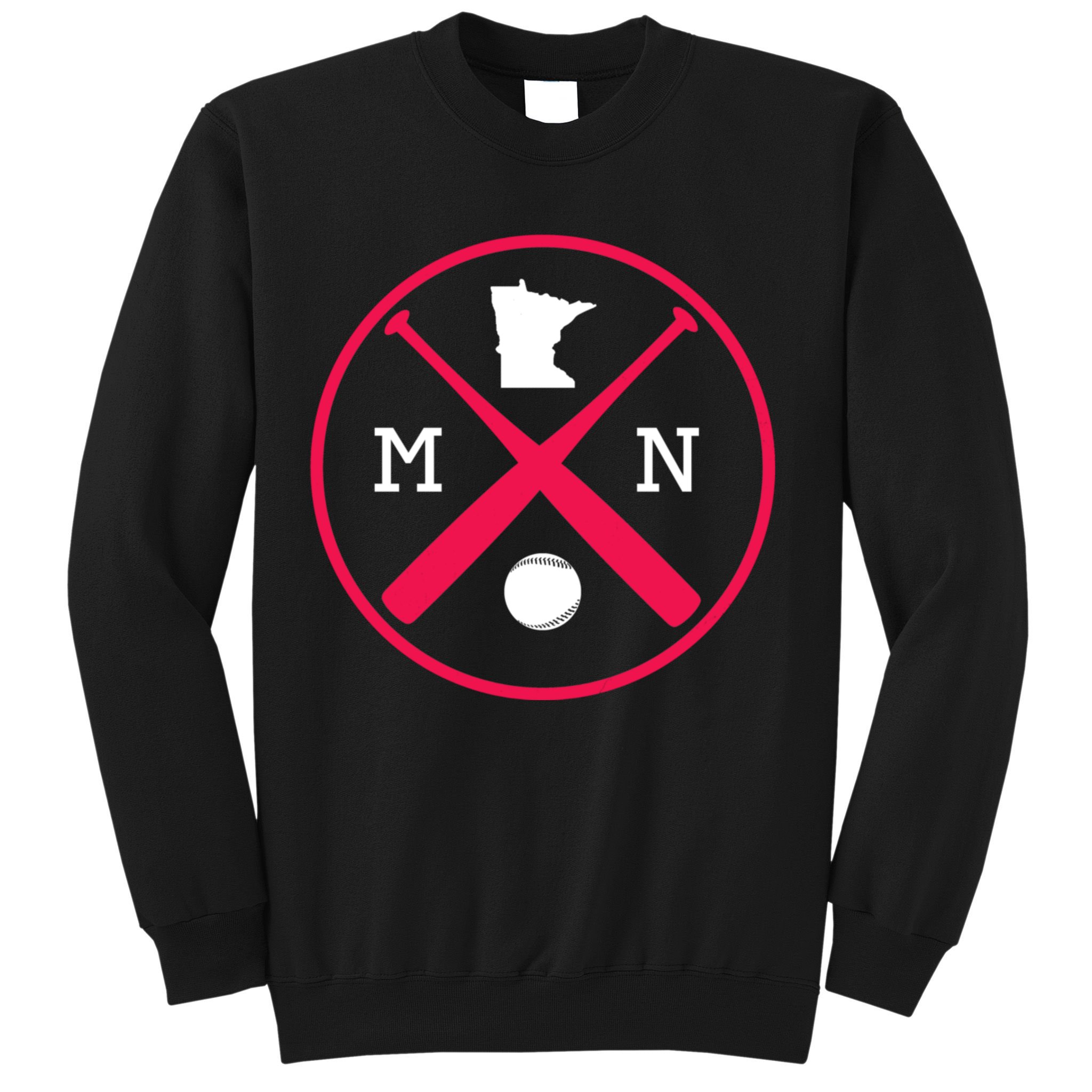 Minnesota Baseball Bats Team Sweatshirt