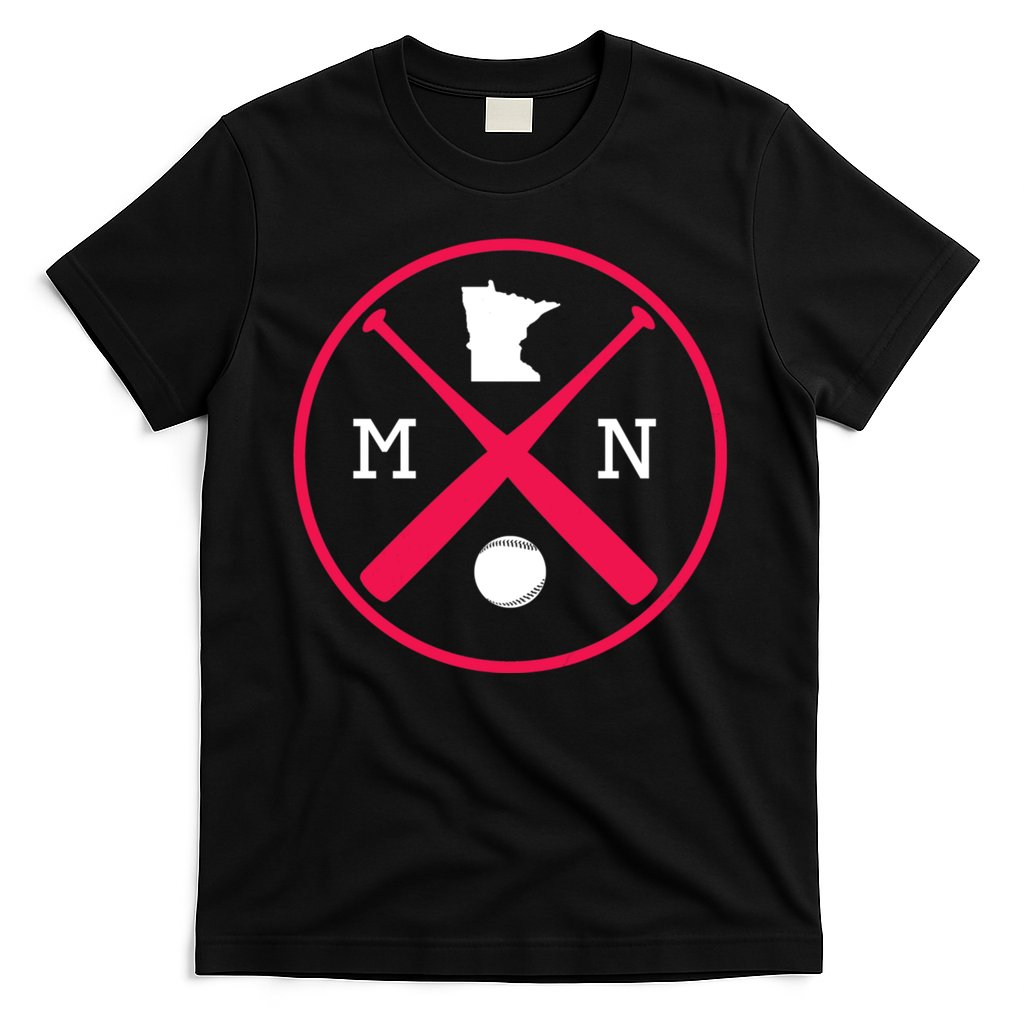 Minnesota Baseball Bats Team T-Shirt