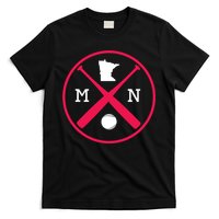 Minnesota Baseball Bats Team T-Shirt