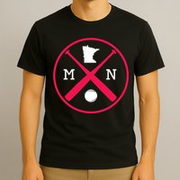 Minnesota Baseball Bats Team T-Shirt