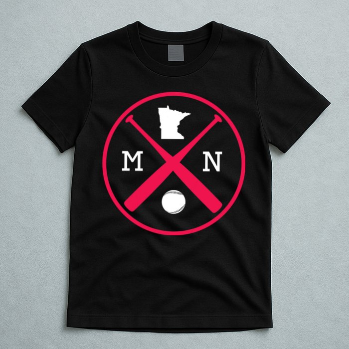 Minnesota Baseball Bats Team T-Shirt