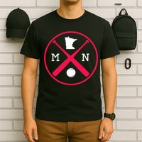Minnesota Baseball Bats Team T-Shirt