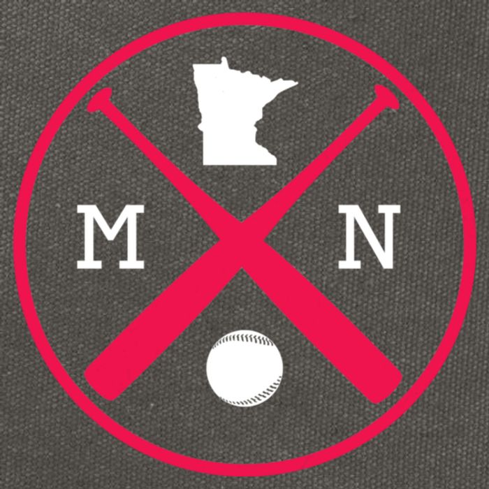 Minnesota Baseball Bats Team Cotton Canvas Backpack