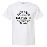 Mama's Boobery Brewing Co Two Locations Always On Tap Breastfeeding Mam Garment-Dyed Heavyweight T-Shirt