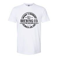 Mama's Boobery Brewing Co Two Locations Always On Tap Breastfeeding Mam Softstyle CVC T-Shirt