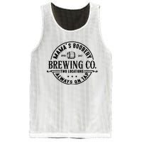 Mama's Boobery Brewing Co Two Locations Always On Tap Breastfeeding Mam Mesh Reversible Basketball Jersey Tank