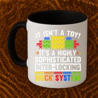 Master Builder Bricks Blocks Play Toys Mug