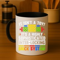 Master Builder Bricks Blocks Play Toys Mug