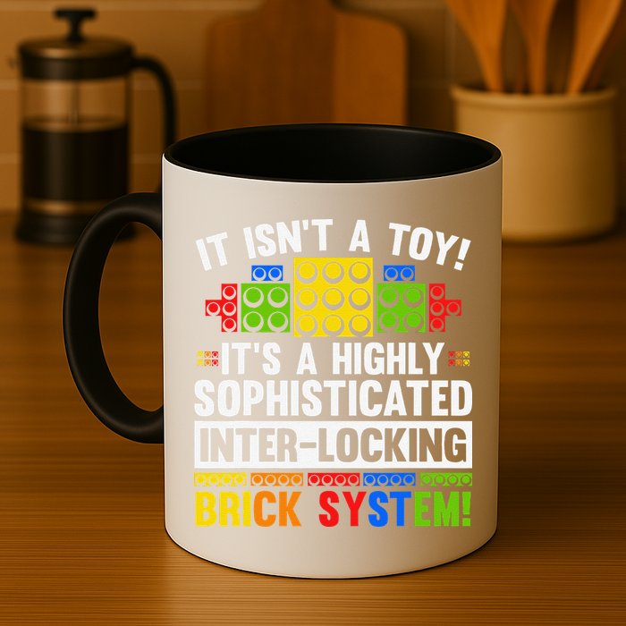 Master Builder Bricks Blocks Play Toys Mug