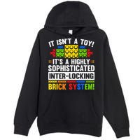 Master Builder Bricks Blocks Play Toys Premium Pullover Hoodie
