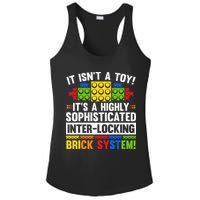 Master Builder Bricks Blocks Play Toys Ladies PosiCharge Competitor Racerback Tank