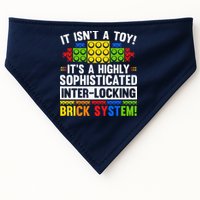 Master Builder Bricks Blocks Play Toys USA-Made Doggie Bandana