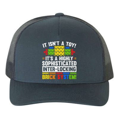 Master Builder Bricks Blocks Play Toys Yupoong Adult 5-Panel Trucker Hat