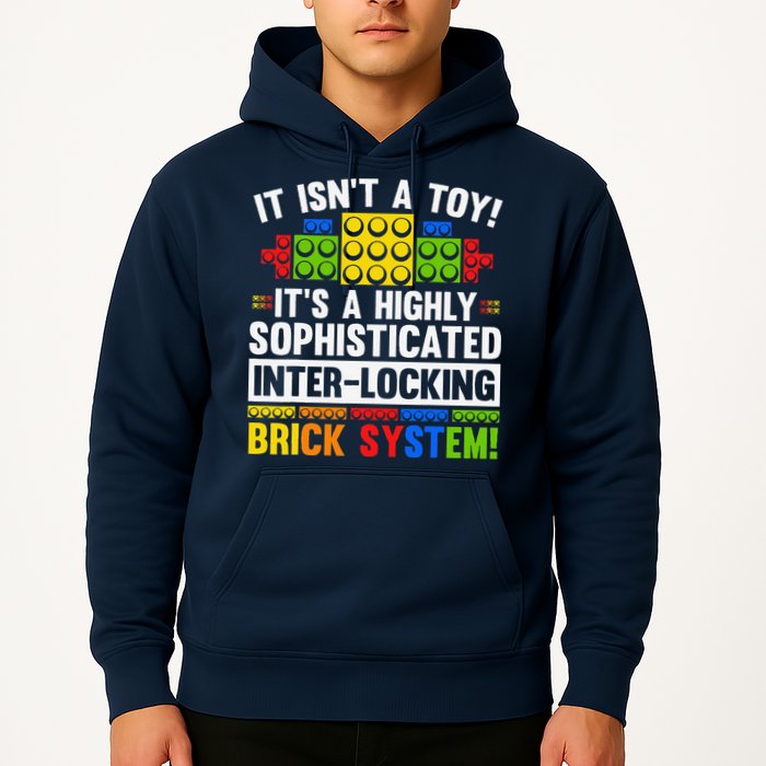 Master Builder Bricks Blocks Play Toys Hoodie