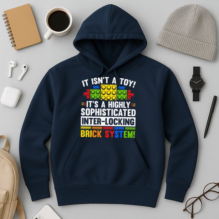Master Builder Bricks Blocks Play Toys Hoodie