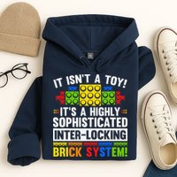 Master Builder Bricks Blocks Play Toys Hoodie