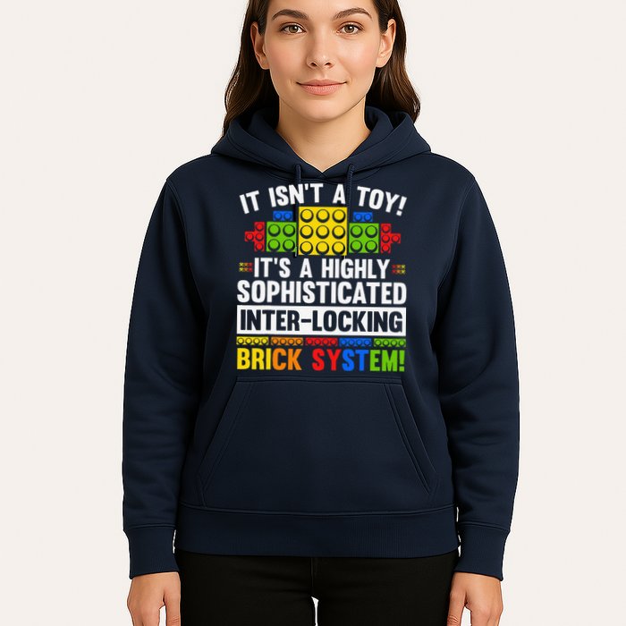 Master Builder Bricks Blocks Play Toys Hoodie