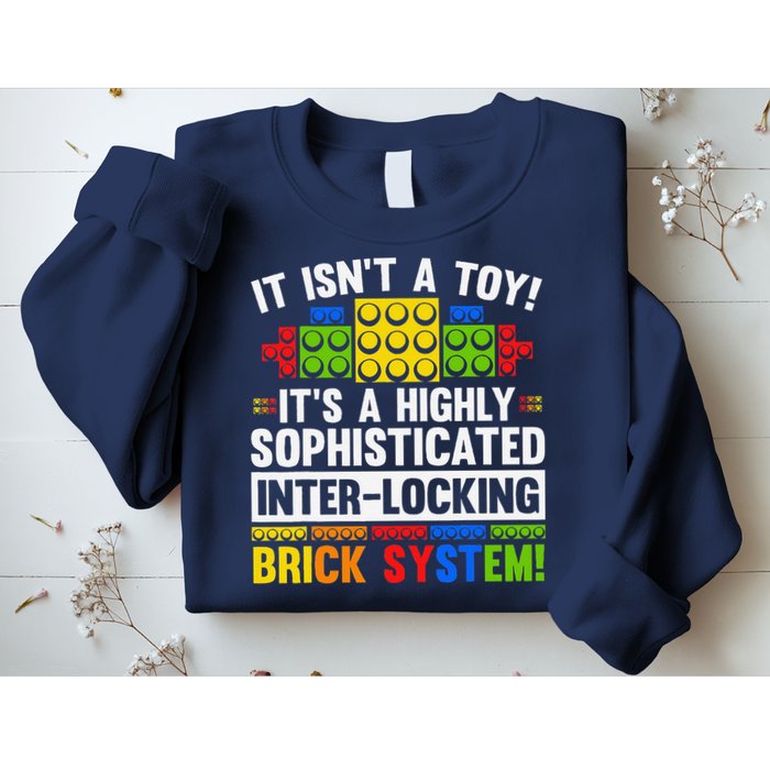 Master Builder Bricks Blocks Play Toys Sweatshirt