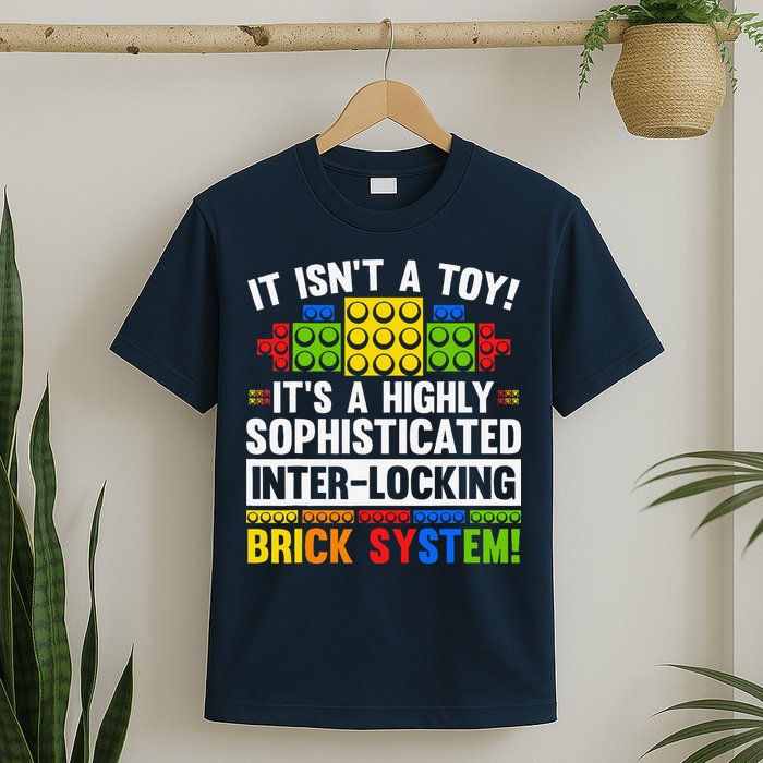 Master Builder Bricks Blocks Play Toys T-Shirt