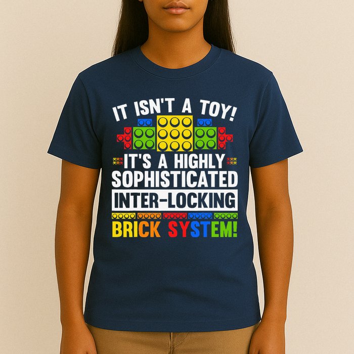 Master Builder Bricks Blocks Play Toys T-Shirt