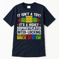 Master Builder Bricks Blocks Play Toys Tall T-Shirt