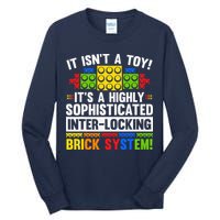 Master Builder Bricks Blocks Play Toys Tall Long Sleeve T-Shirt