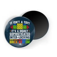 Master Builder Bricks Blocks Play Toys Magnet