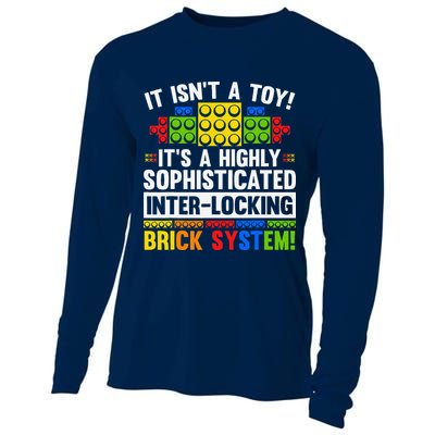 Master Builder Bricks Blocks Play Toys Cooling Performance Long Sleeve Crew