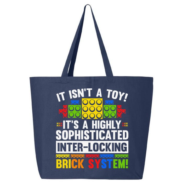 Master Builder Bricks Blocks Play Toys 25L Jumbo Tote