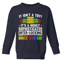 Master Builder Bricks Blocks Play Toys Toddler Sweatshirt
