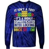Master Builder Bricks Blocks Play Toys Tie-Dye Long Sleeve Shirt