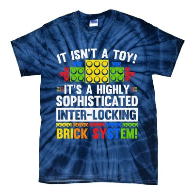 Master Builder Bricks Blocks Play Toys Tie-Dye T-Shirt