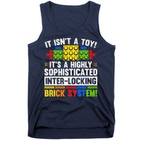 Master Builder Bricks Blocks Play Toys Tank Top