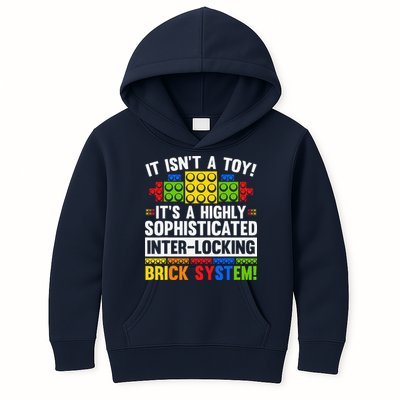Master Builder Bricks Blocks Play Toys Kids Hoodie