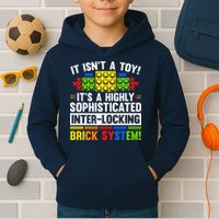 Master Builder Bricks Blocks Play Toys Kids Hoodie