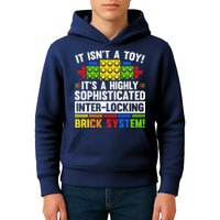 Master Builder Bricks Blocks Play Toys Kids Hoodie