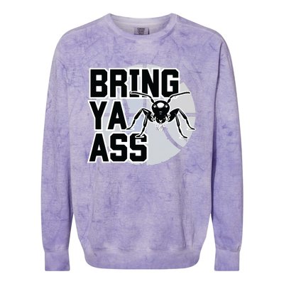 Minnesota Basketball Bring Ya Ass Colorblast Crewneck Sweatshirt