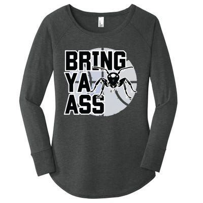 Minnesota Basketball Bring Ya Ass Women's Perfect Tri Tunic Long Sleeve Shirt