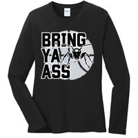 Minnesota Basketball Bring Ya Ass Ladies Long Sleeve Shirt