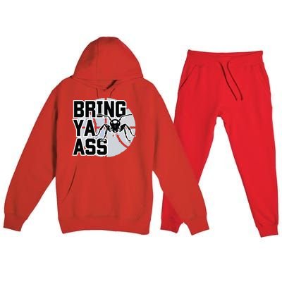 Minnesota Basketball Bring Ya Ass Premium Hooded Sweatsuit Set