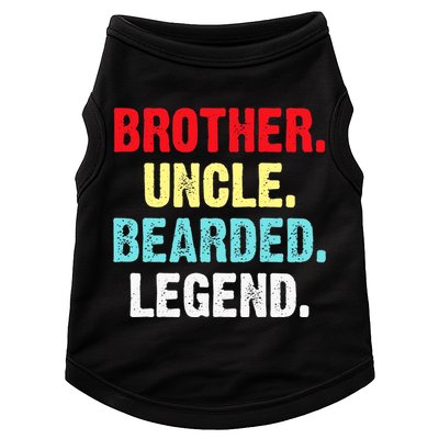 Men Bearded Brother Uncle Beard Legend Doggie Tank