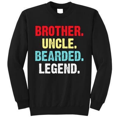 Men Bearded Brother Uncle Beard Legend Sweatshirt